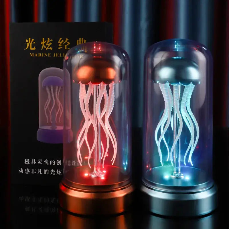 LumiMéduse - Lampe Colorée Dansante en Forme de Méduse - Rynova