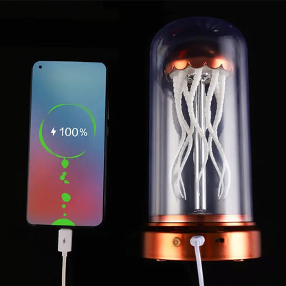LumiMéduse - Lampe Colorée Dansante en Forme de Méduse - Rynova