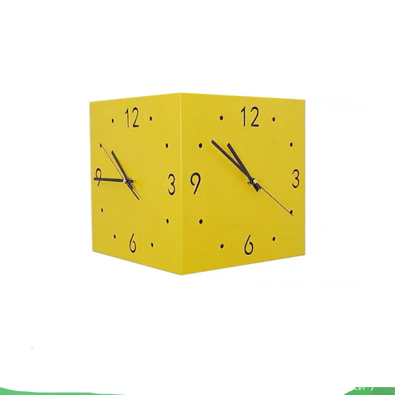 CarréÉlite – Horloge Murale Carrée Élégante et Créative - Rynova