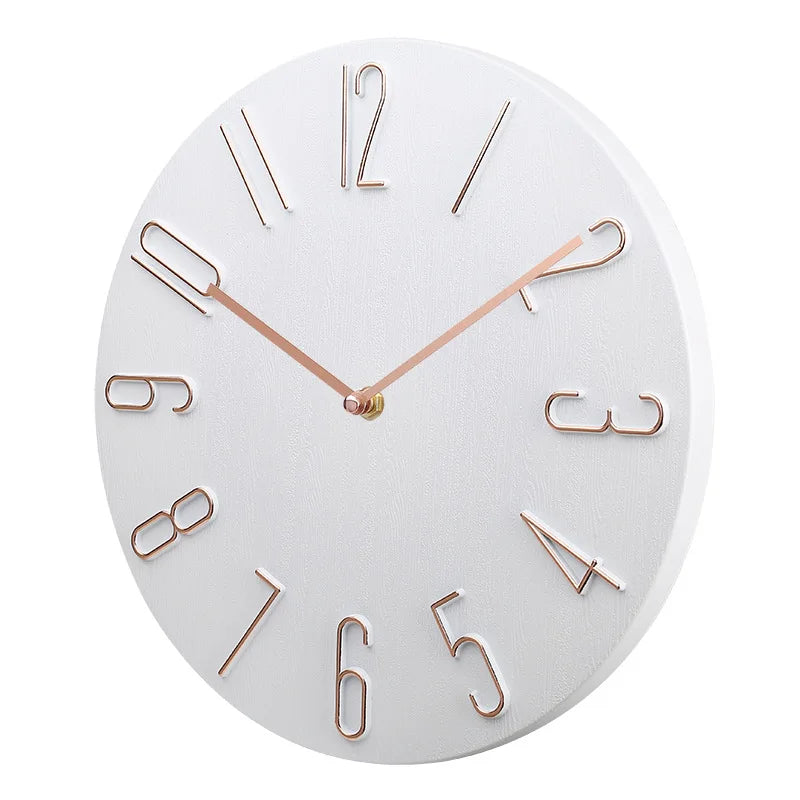 SilenceLuxe – Horloge Murale Ultra-Silencieuse et Contemporaine - Rynova