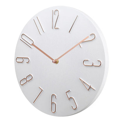 SilenceLuxe – Horloge Murale Ultra-Silencieuse et Contemporaine - Rynova