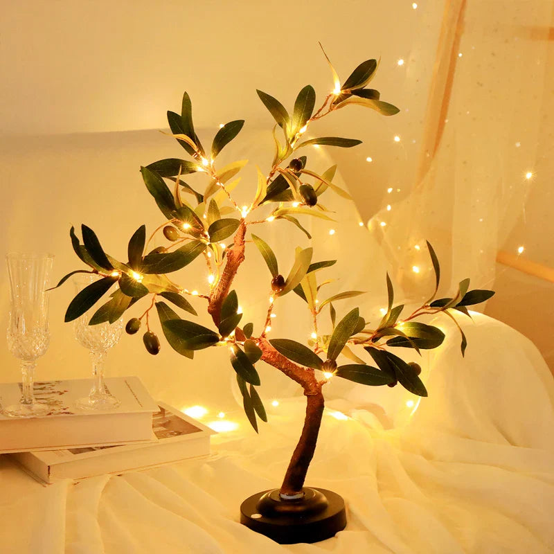 ArborLumi - Lampe LED Arbre Sans Fil pour Décoration Intérieure - Rynova