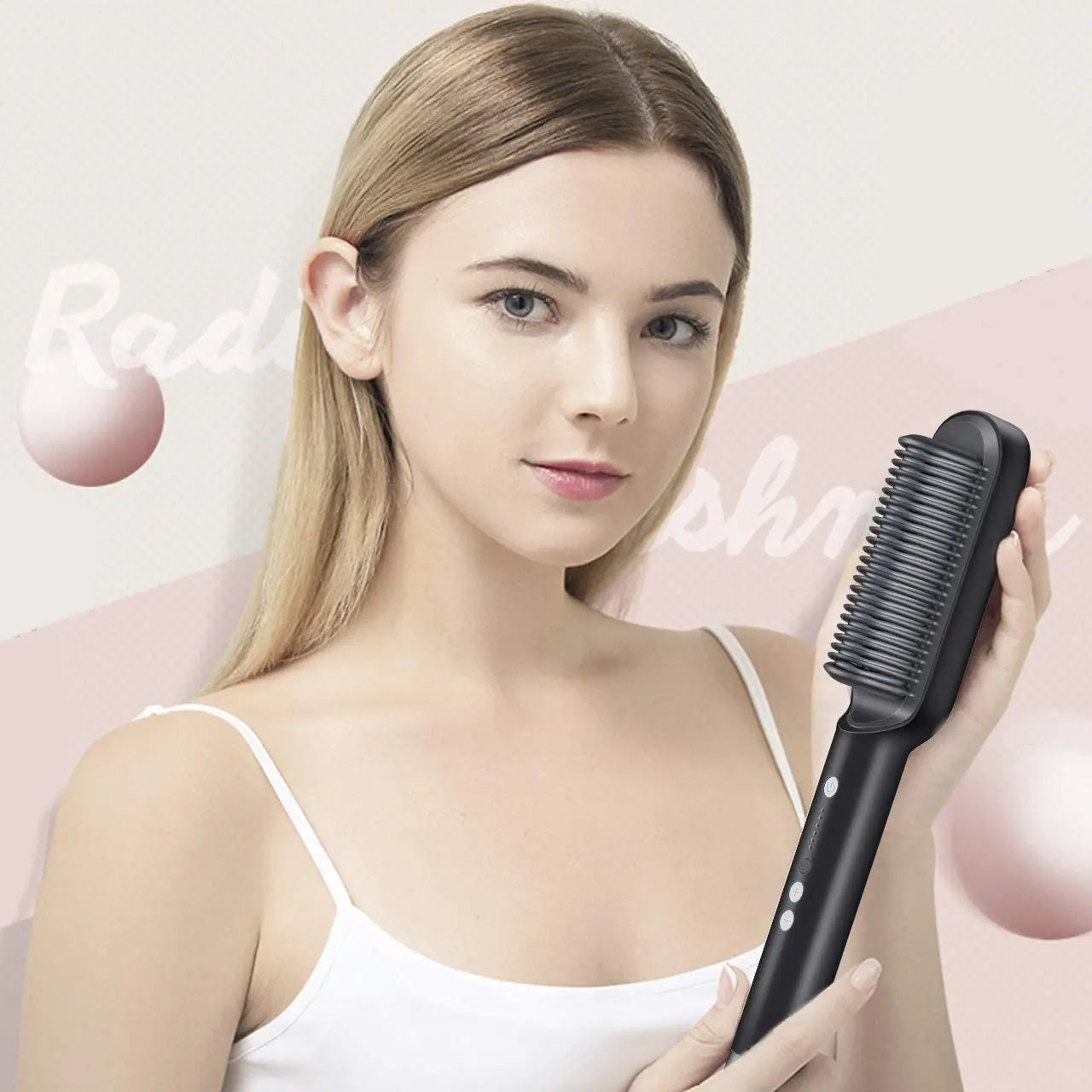 LissRouleau - Brosse Chauffante Lissante Professionnelle - Rynova