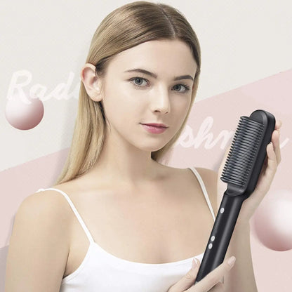 LissRouleau - Brosse Chauffante Lissante Professionnelle - Rynova