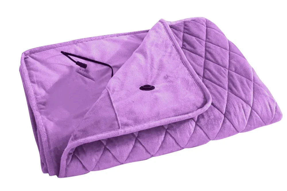 HeatEase - Châle Chauffant USB pour Bureau et Maison en Hiver - Rynova