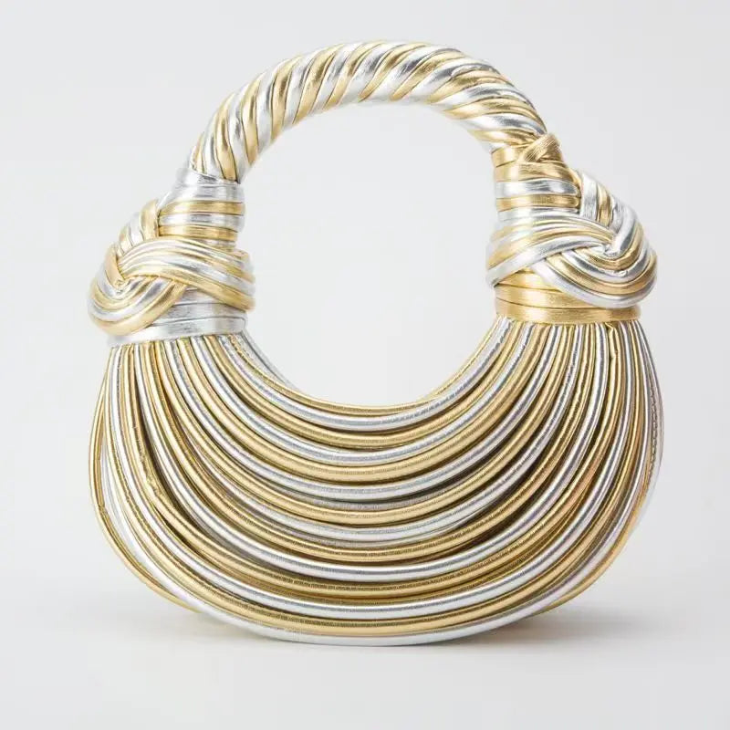 Sac Élégance – Sac à Main Luxe Tissé à la Main en PU pour Femmes, Chic et Pratique - Rynova
