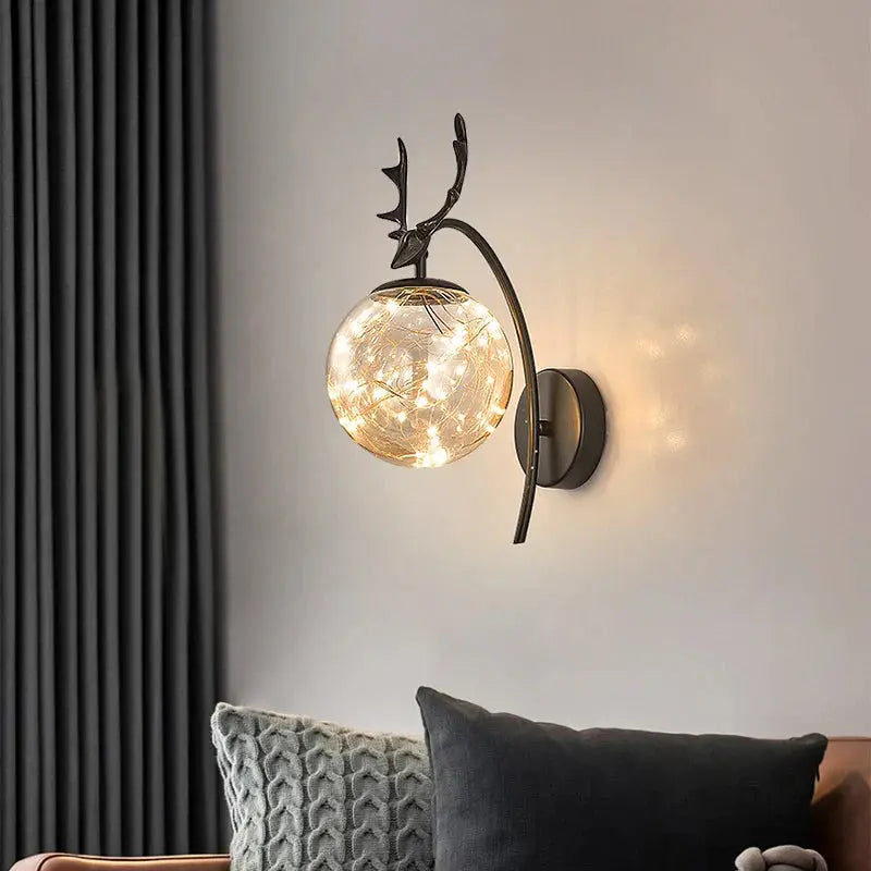 ÉclatVerre - Applique Murale LED en Verre Coloré - Rynova