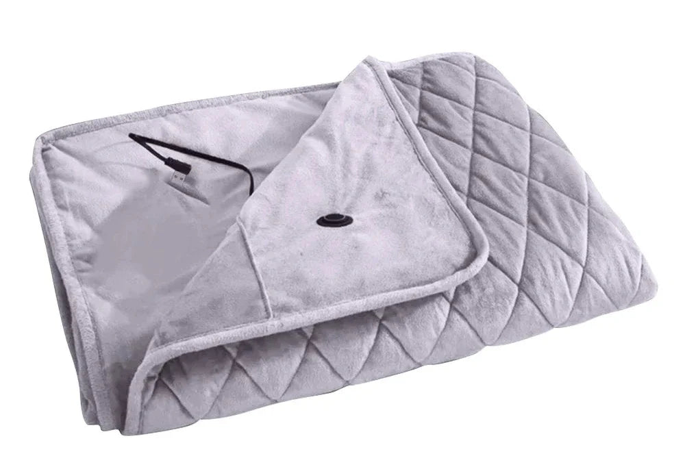 HeatEase - Châle Chauffant USB pour Bureau et Maison en Hiver - Rynova