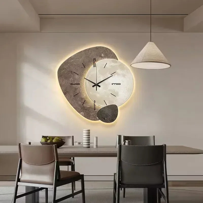 CalmeDesign – Horloge Murale Silencieuse et Esthétique - Rynova