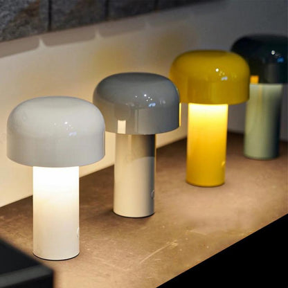 LumiVintage - Lampe de Table Rétro LED Sans Fil avec Contrôle Tactile (USB) - Rynova