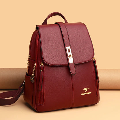 Élégance Sac – Sac à dos en cuir vintage pour femme - Rynova