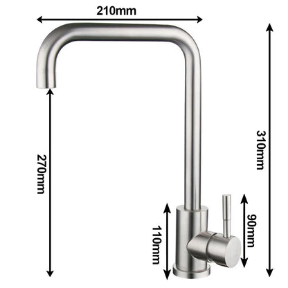 CuisineModerne - Robinet en Acier Inoxydable - Rynova