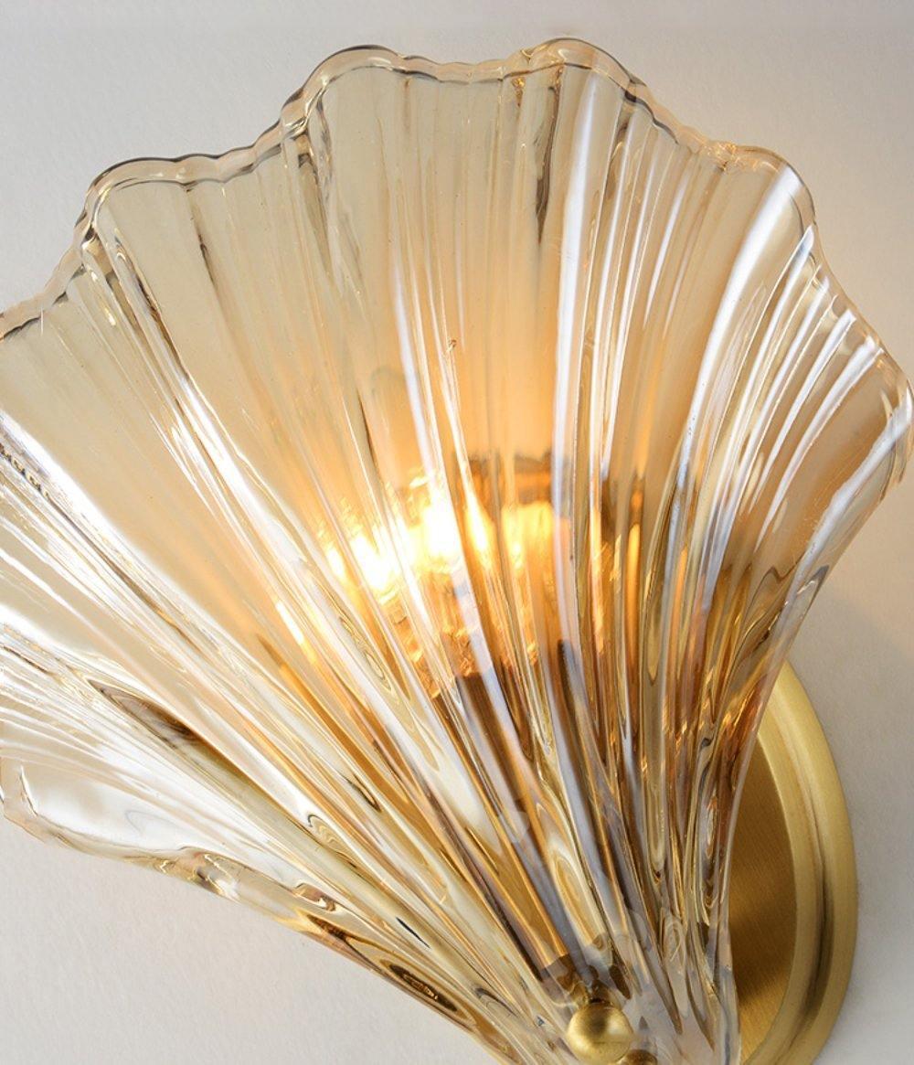 Koquilluxe – Lampe murale design en coquillage - Rynova