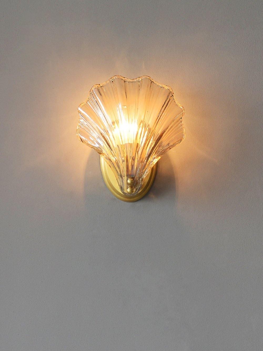 Koquilluxe – Lampe murale design en coquillage - Rynova