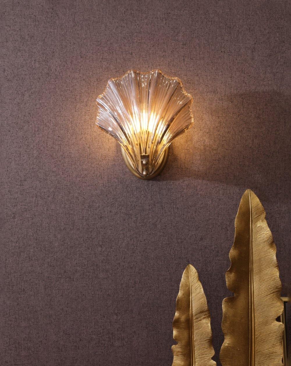 CoquillageLumière - Lampe Mur Shell - Rynova