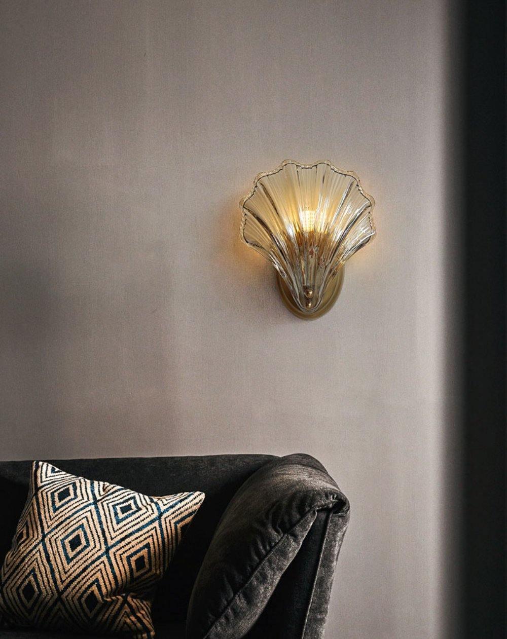 CoquillageLumière - Lampe Mur Shell - Rynova