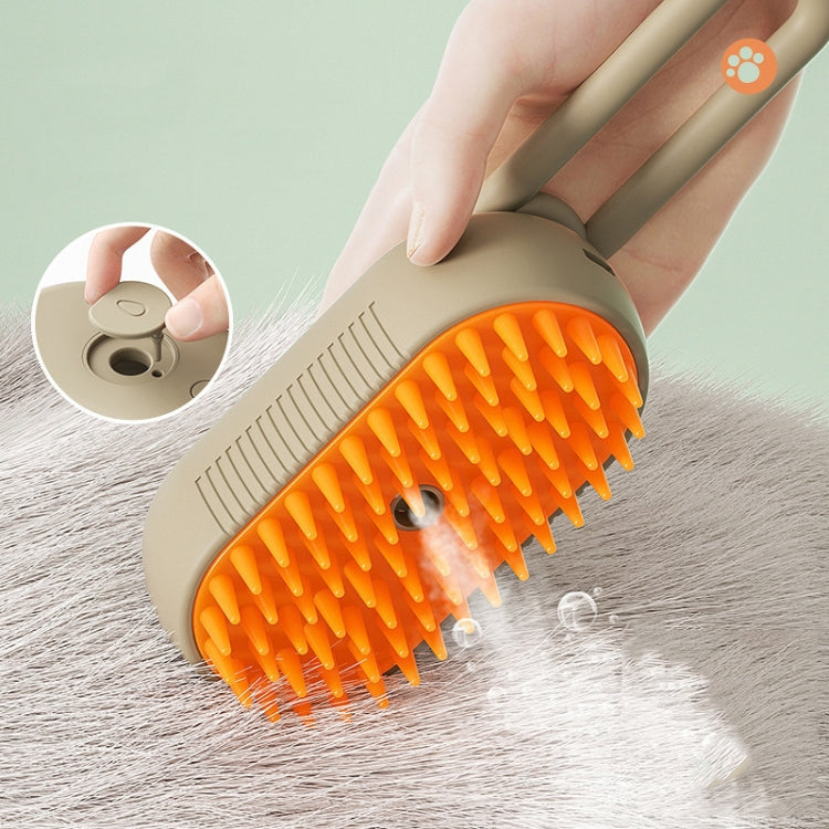 Brosse Électrique Rechargeable pour Animaux - Peigne à Vapeur pour Chats et Chiens | Brosse de Toilettage Nettoyante - Rynova
