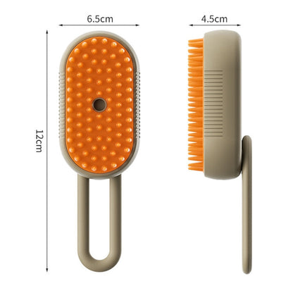 Brosse Électrique Rechargeable pour Animaux - Peigne à Vapeur pour Chats et Chiens | Brosse de Toilettage Nettoyante - Rynova