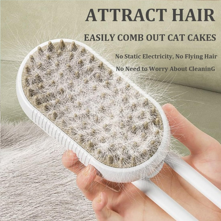 Brosse Électrique Rechargeable pour Animaux - Peigne à Vapeur pour Chats et Chiens | Brosse de Toilettage Nettoyante - Rynova