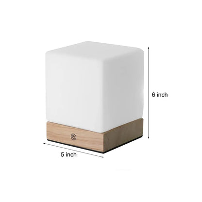 LumiCube - Lampes de Table LED Sans Fil pour Éclairage de Bureau Mini Nordic - Rynova