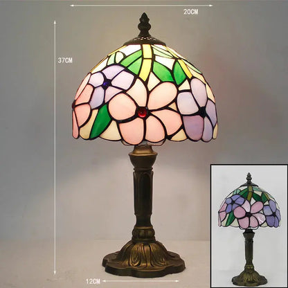 TiffanyLumière - Lampe de Bureau en Verre Tiffany - Rynova