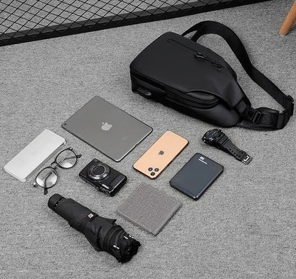Voyageur - Sac à Bandoulière Imperméable | Protection Élégante en Déplacement - Rynova