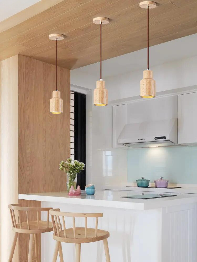 Luminaire Éclat Naturel - Suspension en Bois Scandinave - Rynova