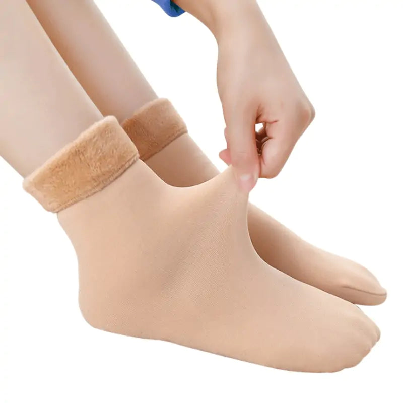 VeloursChaud - Chaussettes Thermiques de Luxe - Rynova
