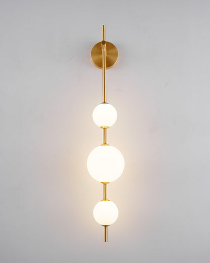 OrbitalGlow - Applique Murale Design Monde Vertical Rynova