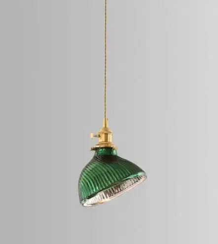 GlassLumière – Lampe Suspendue Créative en Verre Vintage - Rynova