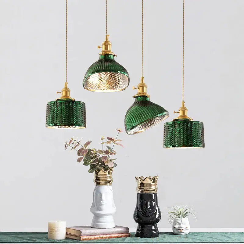 GlassLumière – Lampe Suspendue Créative en Verre Vintage - Rynova