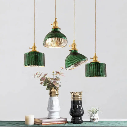 GlassLumière – Lampe Suspendue Créative en Verre Vintage - Rynova