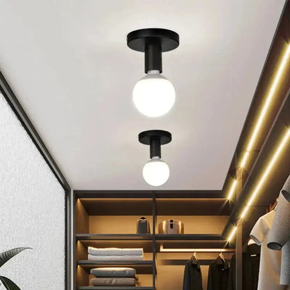 IndusLuxe - Suspension Métal Vintage Industrielle - Rynova