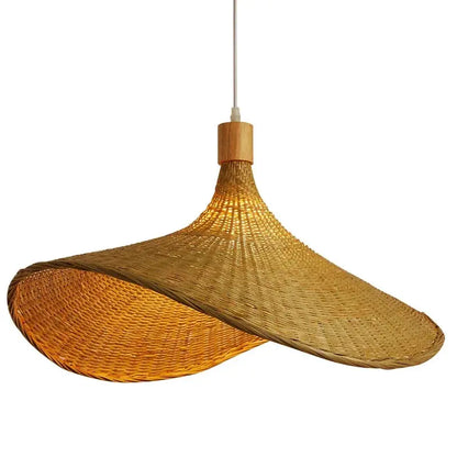 EcoLumière - Suspension en Bambou Tressé - Rynova