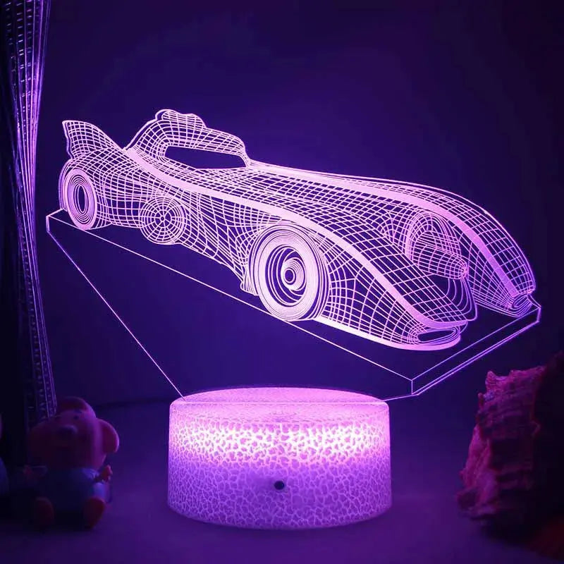 TruckLume - lampe de nuit pour enfants en forme de camion - Rynova