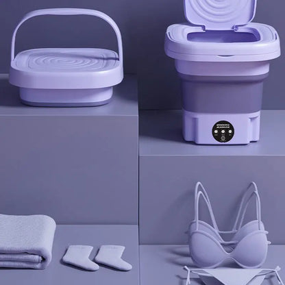 CleanEase - Machine à laver portable pliable - Rynova