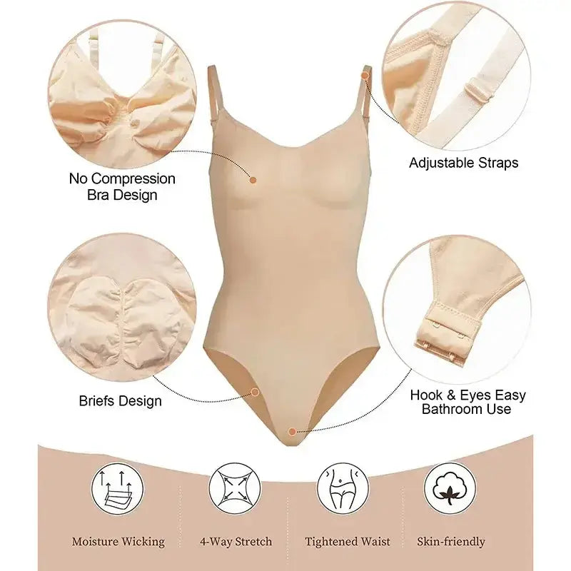 CorpsLuxe - Bodysuit Sculptant Sous-vêtement - Rynova