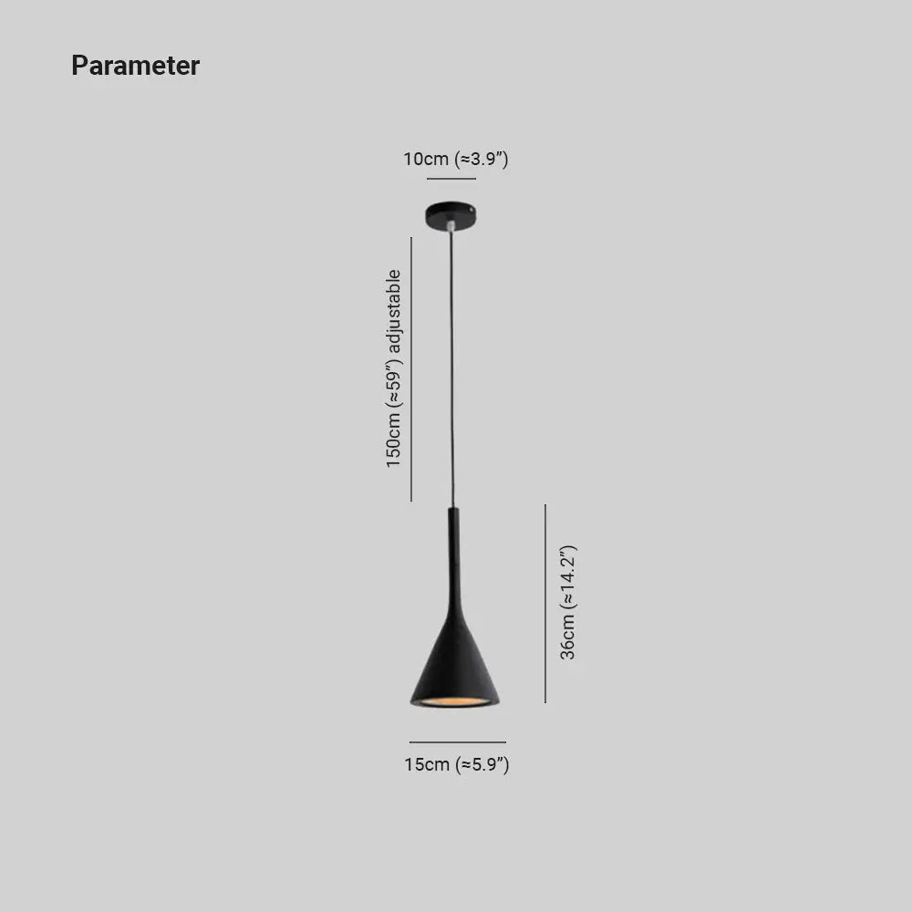 MorandiLuxe - Suspension Triangulaire Moderne en Métal - Rynova