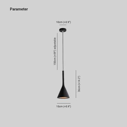 MorandiLuxe - Suspension Triangulaire Moderne en Métal - Rynova