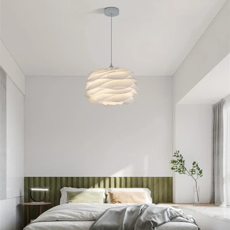 ÉclatRosary - Luminaire de plafond en verre floral - Rynova