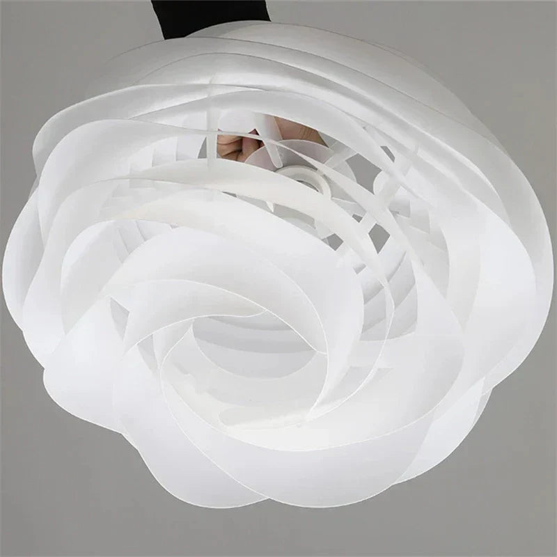 ÉclatRosary - Luminaire de plafond en verre floral - Rynova