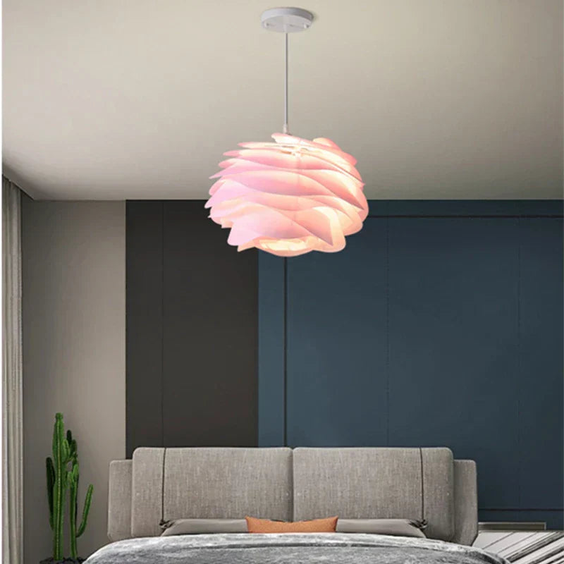 LumiFlor - Éclairage de Plafond en Verre Fleur - Rynova