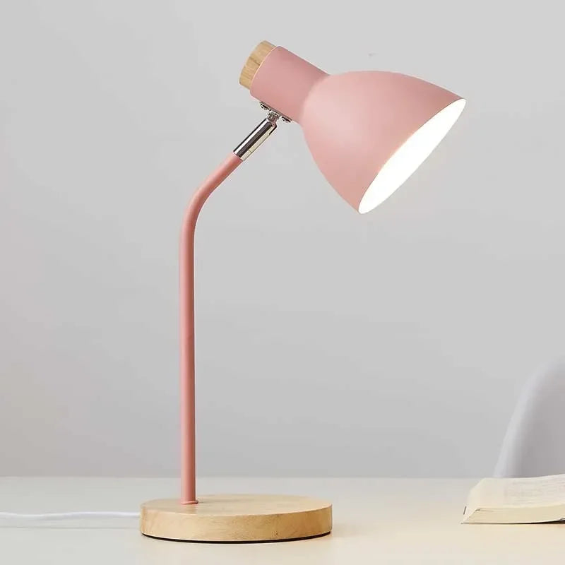 BoisLumi - Lampe de Table en Bois Naturel et Créatif - Rynova