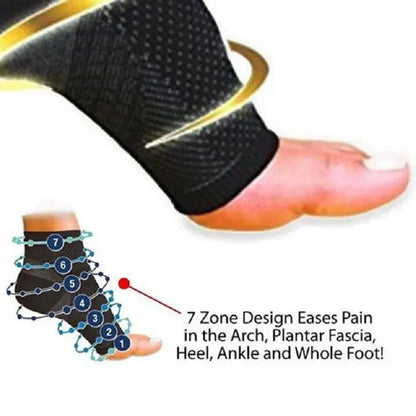 FlexiCoussin - Chaussettes de Compression Cheville - Rynova