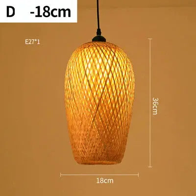 Éclat Bohème - Lustre en Rotin Tressé à la Main - Rynova