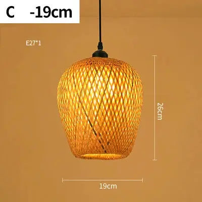 Éclat Bohème - Lustre en Rotin Tressé à la Main - Rynova