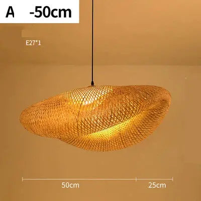 Éclat Bohème - Lustre en Rotin Tressé à la Main - Rynova