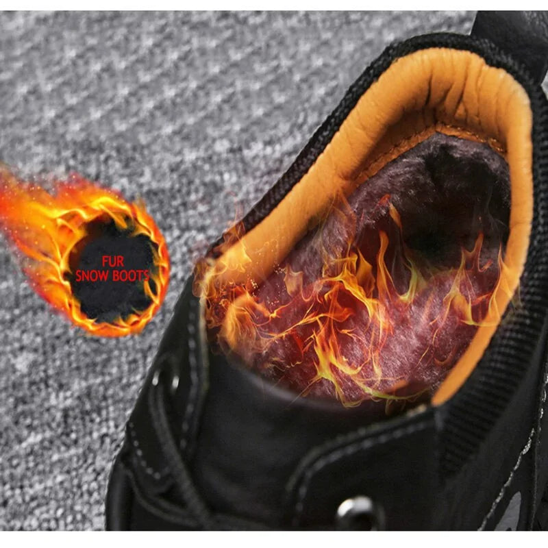 Bottes en cuir véritable EliteWalk | Chaussures élégantes et durables - Rynova