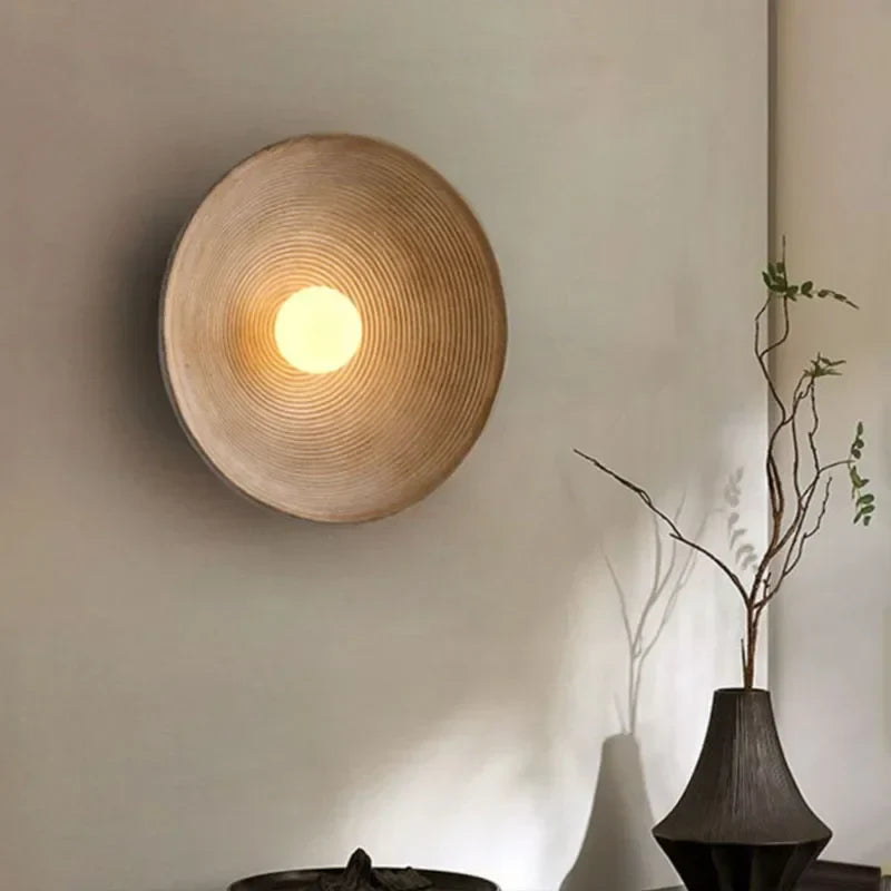 SérénitéLumière - Applique murale japonaise moderne - Rynova