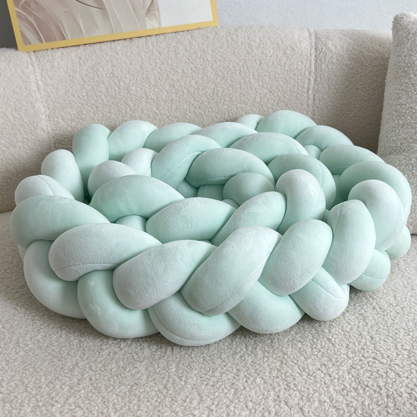 GeoCoussin - Coussin de Sol Lavable au Design Géométrique pour un Style Contemporain - Rynova